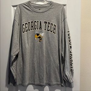 Mens Fanatics GA Tech Long Sleeved Shirt